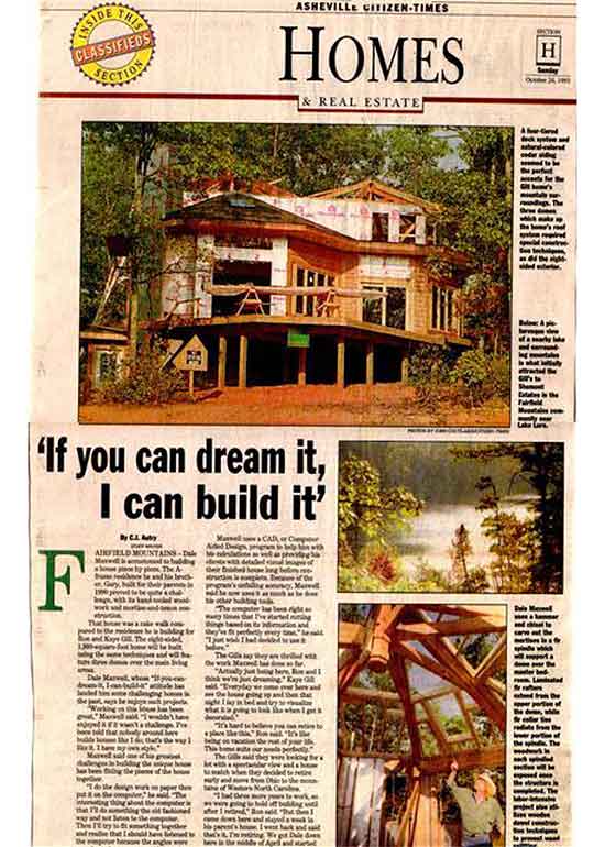 Timber Frame Custom Home - Asheville, NC