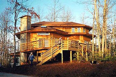 Timber Frame Custom Home - Asheville, NC