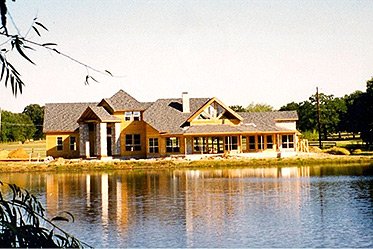 Timber Frame Custom Home on Private Lake in TX